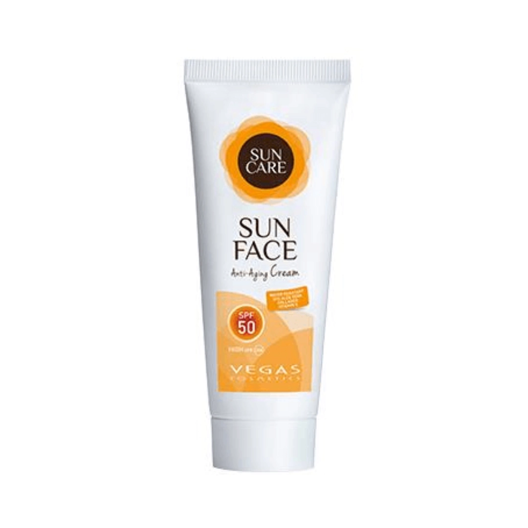 Vegas Cosmetics  - Aloe Vera Sonnen Gesichtscreme LSF 50